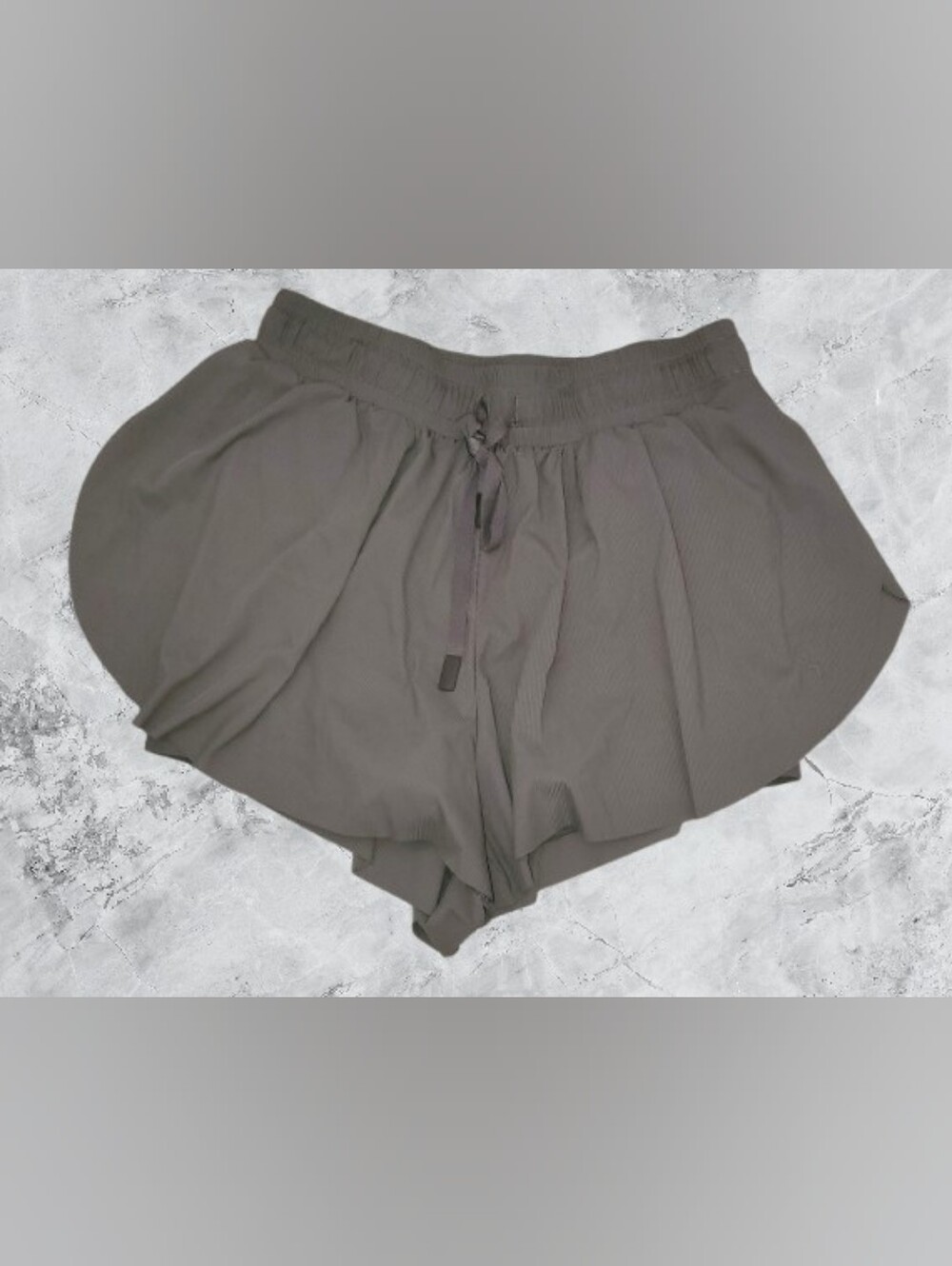 Joylab Butterfly Athleisure Shorts, Tannish Gray, Size S, Activewear 𝓙𝑳